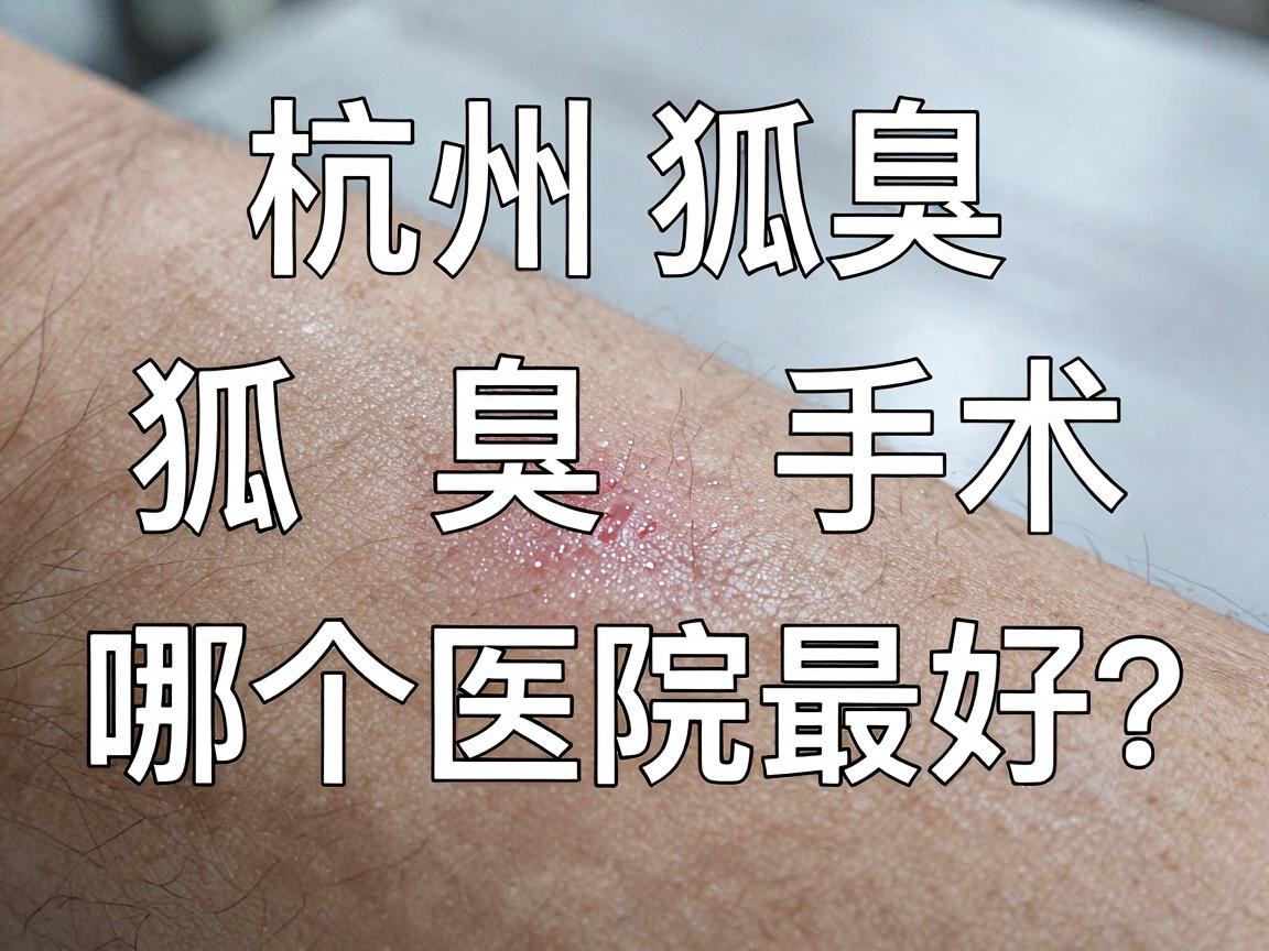 杭州狐臭手术哪个医院最好?深度解析狐臭手术医院选择标准 杭州狐臭手术哪个医院最好?深度解析狐臭手术医院选择标准