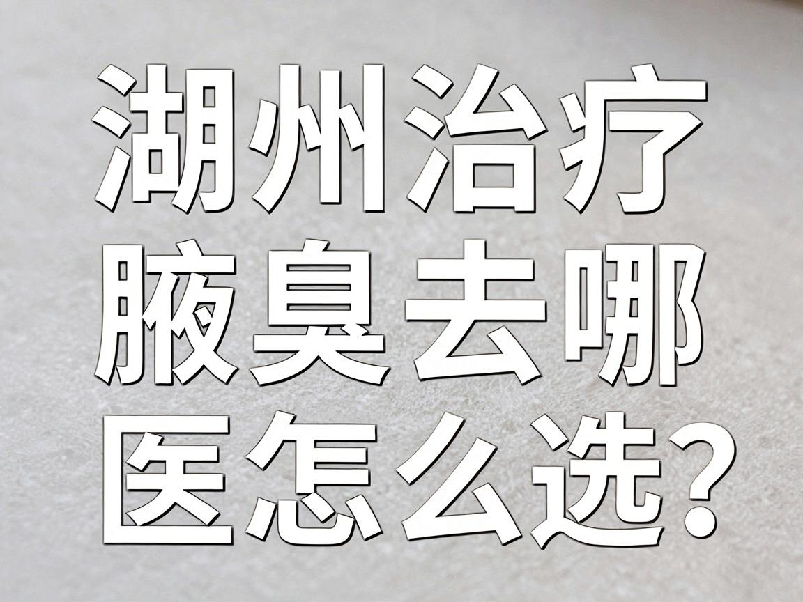 湖州治疗腋臭去哪家医院好?湖州腋臭治疗医院怎么选? 湖州治疗腋臭去哪家医院好?湖州腋臭治疗医院怎么选?