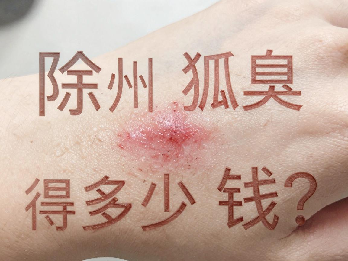 杭州除狐臭得多少钱？一次说清楚除狐臭费用背后的真相