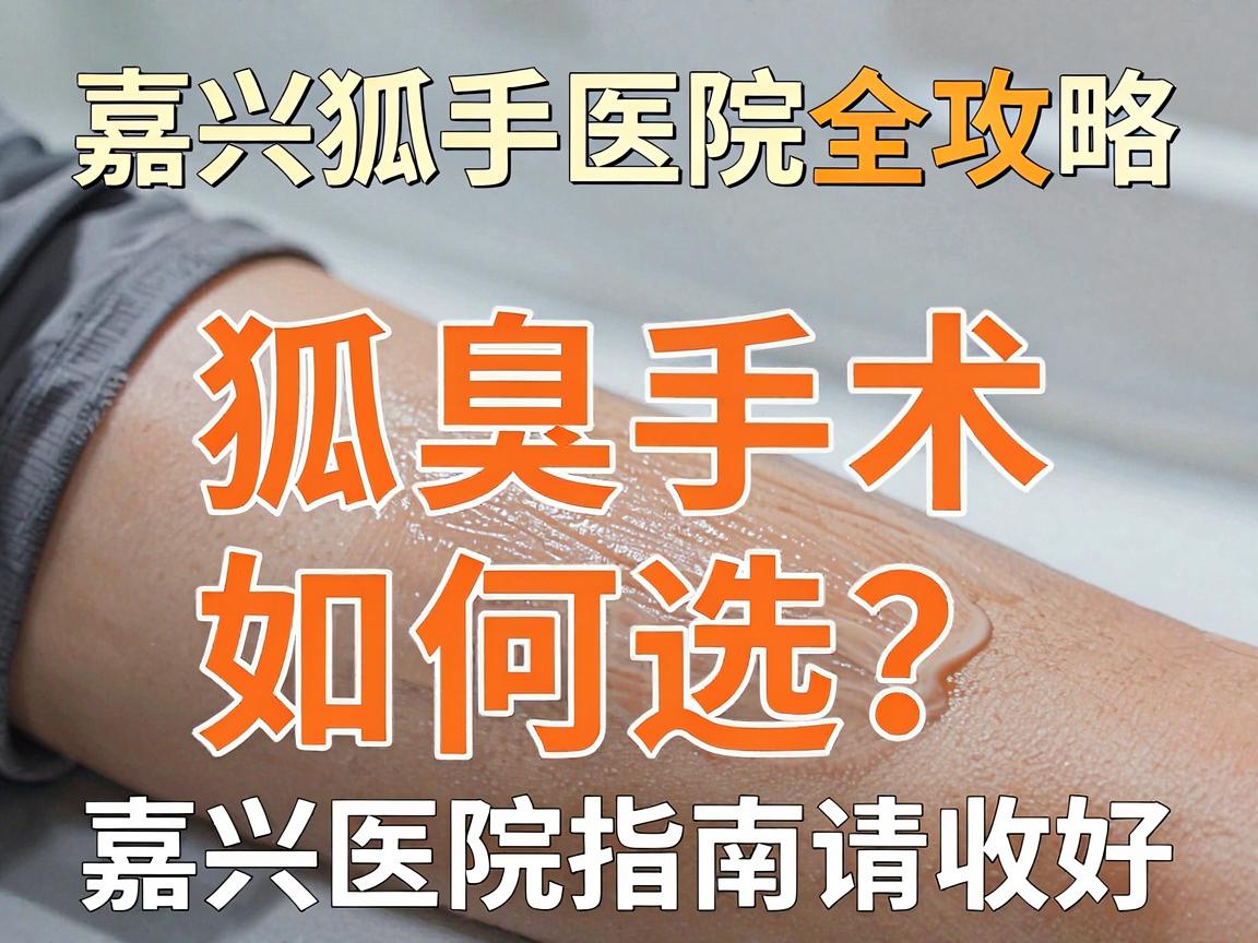 嘉兴狐臭手术医院全攻略,狐臭手术如何选?这份嘉兴医院指南请收好 嘉兴狐臭手术医院全攻略,狐臭手术如何选?这份嘉兴医院指南请收好