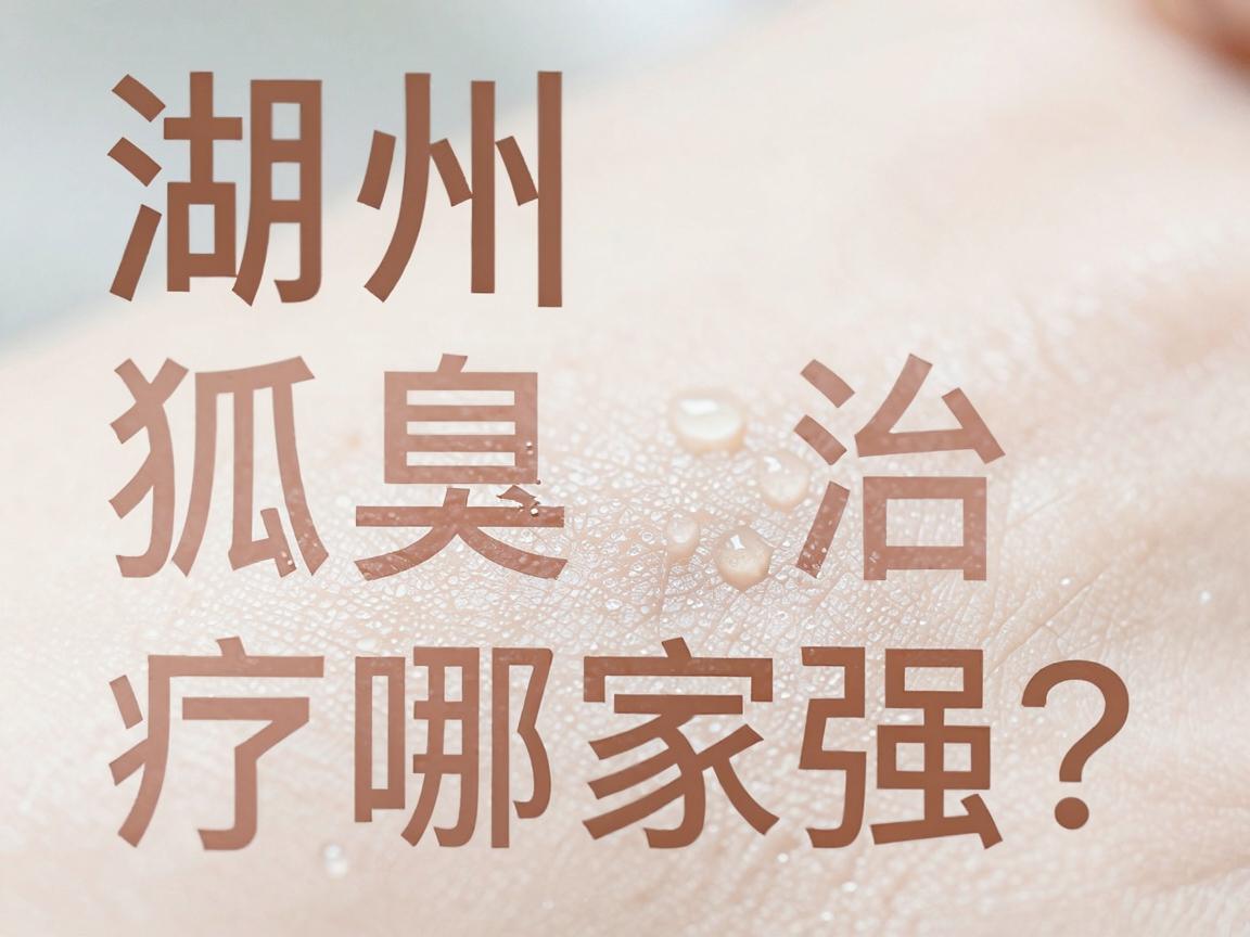 湖州狐臭治疗哪家强？湖州医院狐臭诊疗深度测评