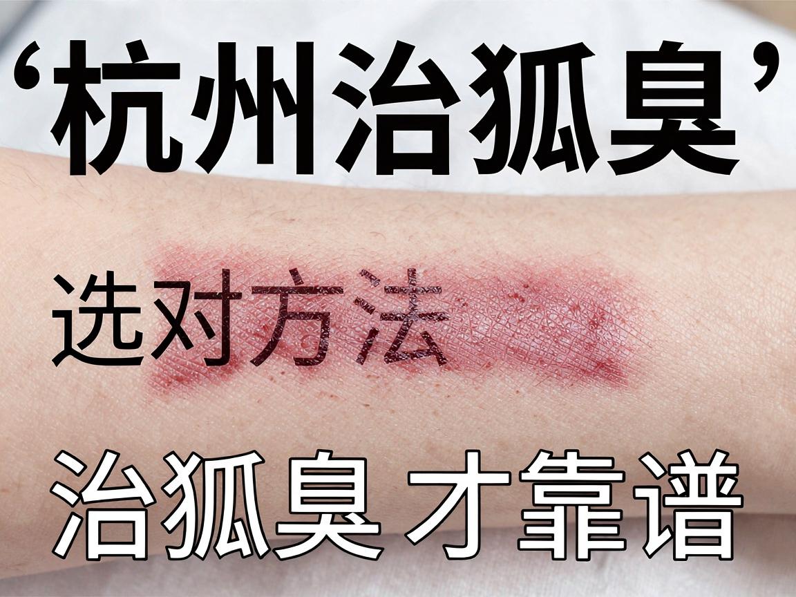 杭州治狐臭,选对方法治狐臭才靠谱 杭州治狐臭,选对方法治狐臭才靠谱