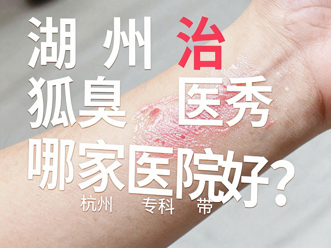 湖州治狐臭哪家医院好？杭州腋秀腋臭专科医生带你科学选对路