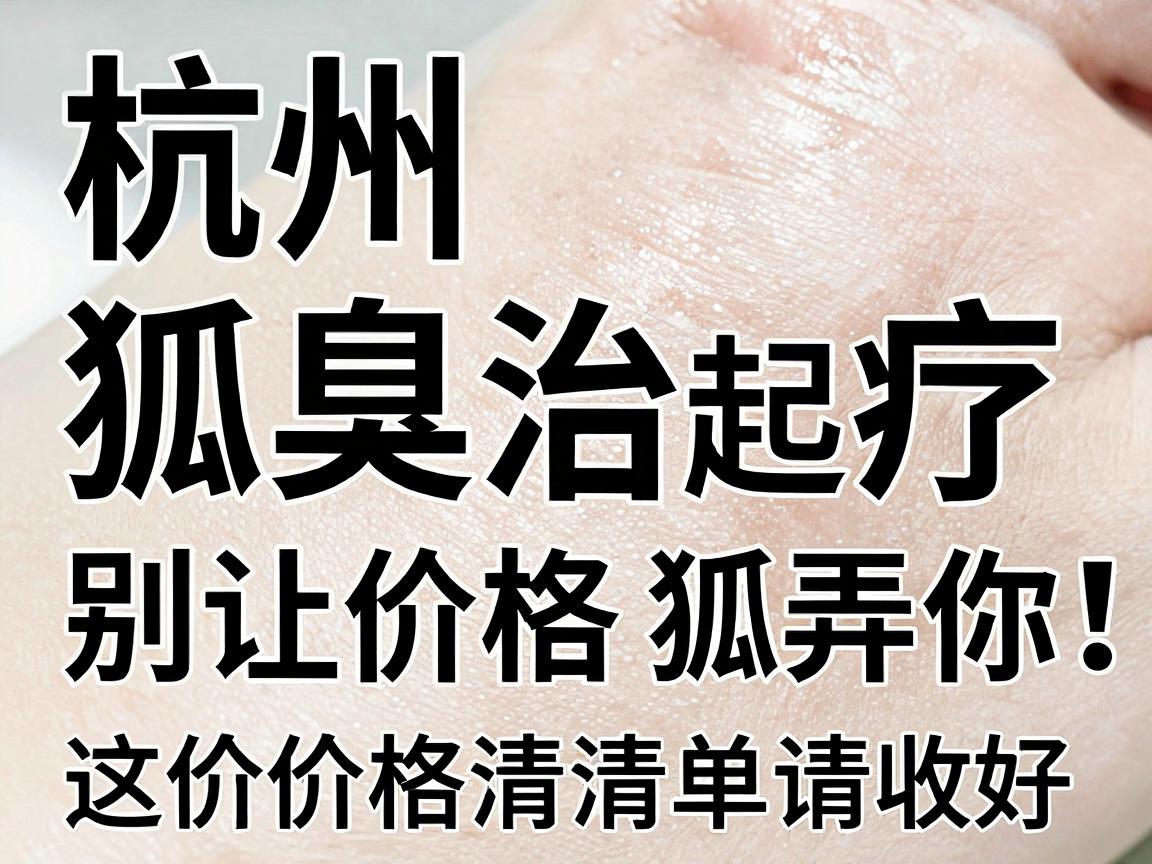 杭州狐臭治疗价格大起底,别让价格狐弄你,这份价格清单请收好 杭州狐臭治疗价格大起底,别让价格狐弄你,这份价格清单请收好