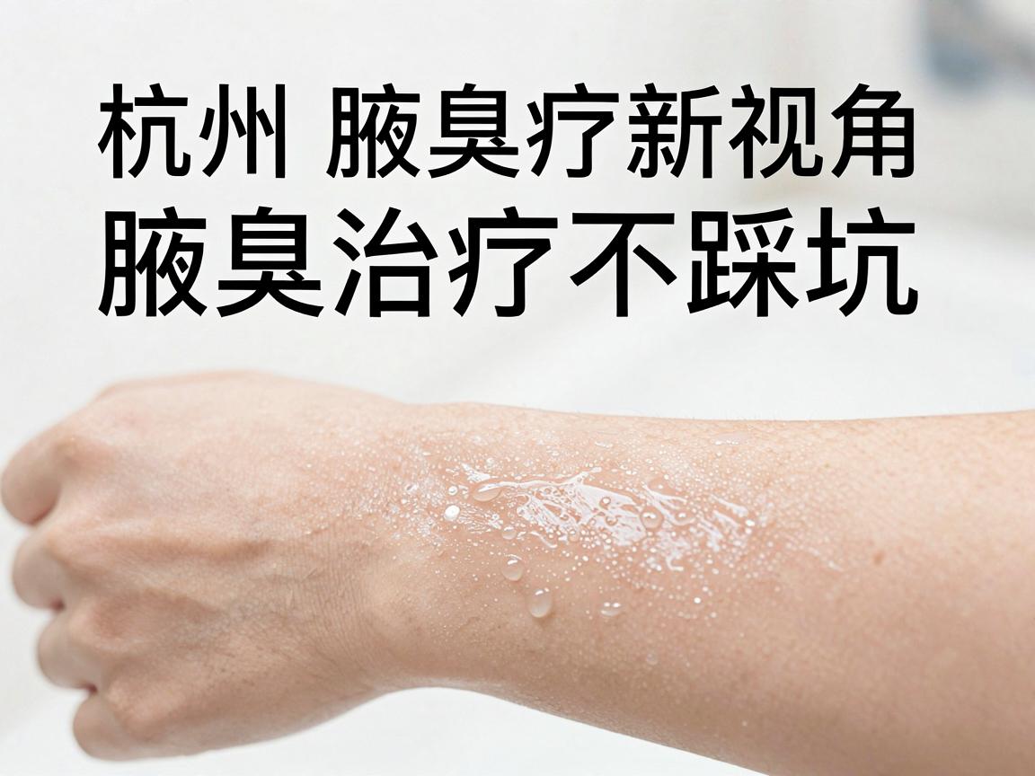 杭州腋臭治疗新视角,腋臭治疗不踩坑,科学认知腋臭是关键 杭州腋臭治疗新视角,腋臭治疗不踩坑,科学认知腋臭是关键