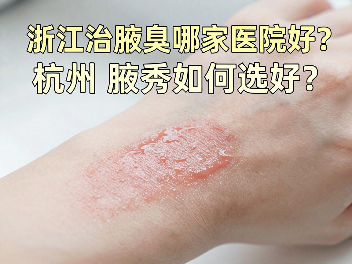浙江治腋臭哪家医院好?杭州腋秀如何选?治腋臭,选对医院是关键 浙江治腋臭哪家医院好?杭州腋秀如何选?治腋臭,选对医院是关键