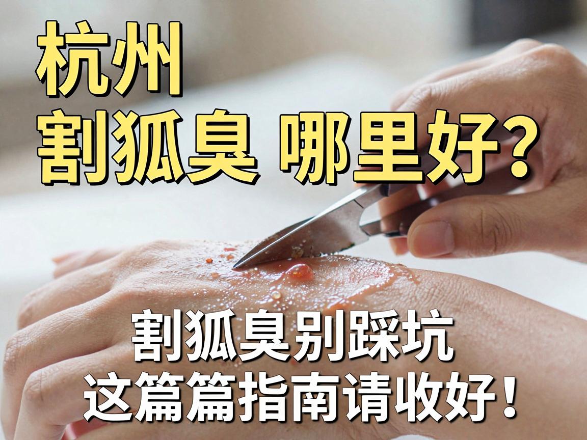 杭州割狐臭哪里好?割狐臭选对医院是关键!割狐臭别踩坑,这篇指南请收好 杭州割狐臭哪里好?割狐臭选对医院是关键!割狐臭别踩坑,这篇指南请收好