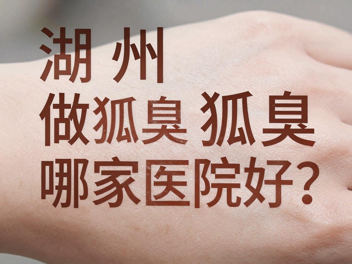 湖州做狐臭手术哪家医院好?湖州狐臭手术医院选择指南 湖州做狐臭手术哪家医院好?湖州狐臭手术医院选择指南