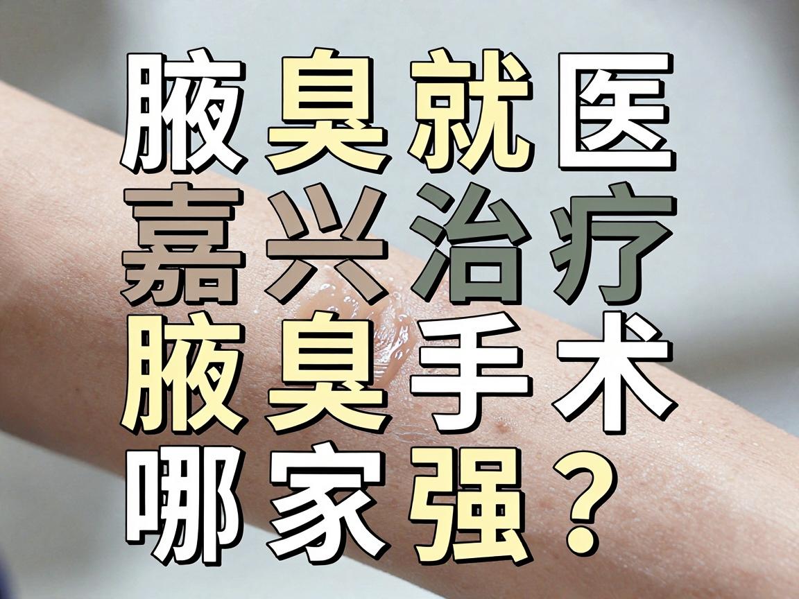 嘉兴腋臭治疗医院怎么选？腋臭手术哪家强？这篇腋臭就医指南说清了