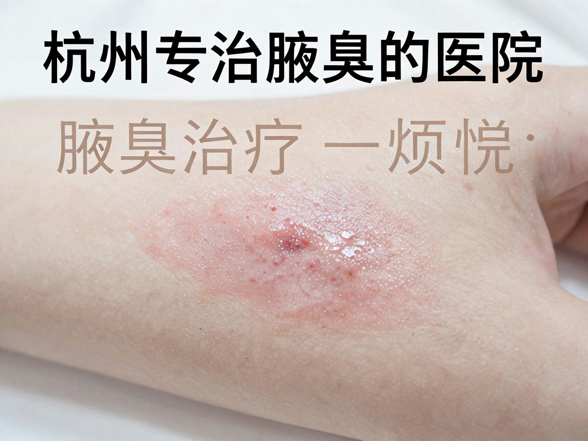 杭州专治腋臭的医院，腋臭治疗选对医院，腋臭烦恼一次说清