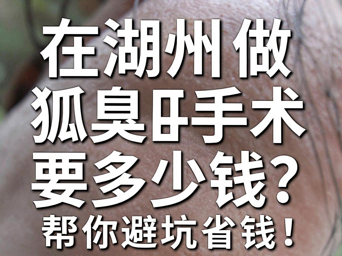 在湖州做狐臭手术要多少钱？一文拆解湖州狐臭手术价格真相，帮你避坑省钱！