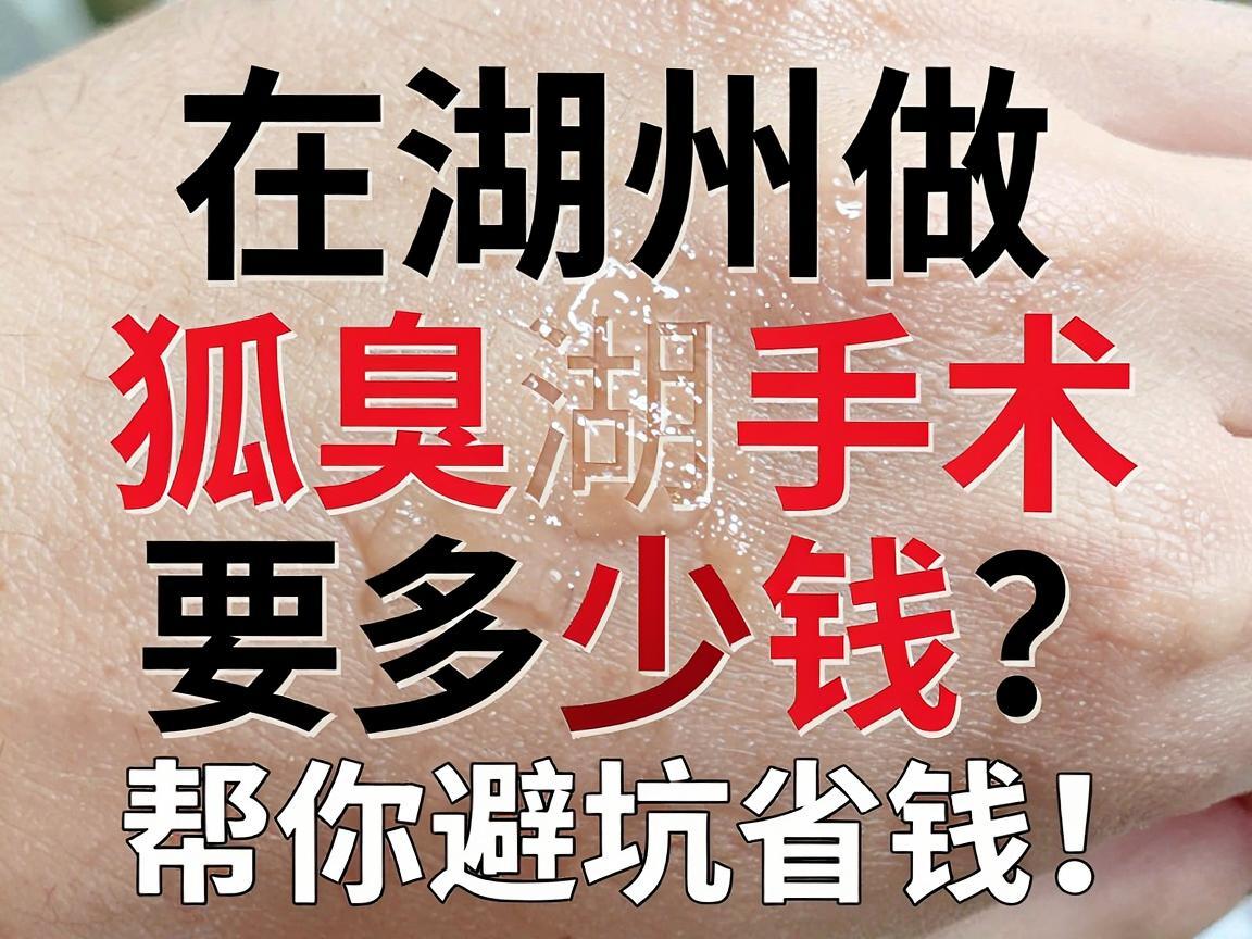 在湖州做狐臭手术要多少钱？一文拆解湖州狐臭手术价格真相，帮你避坑省钱！