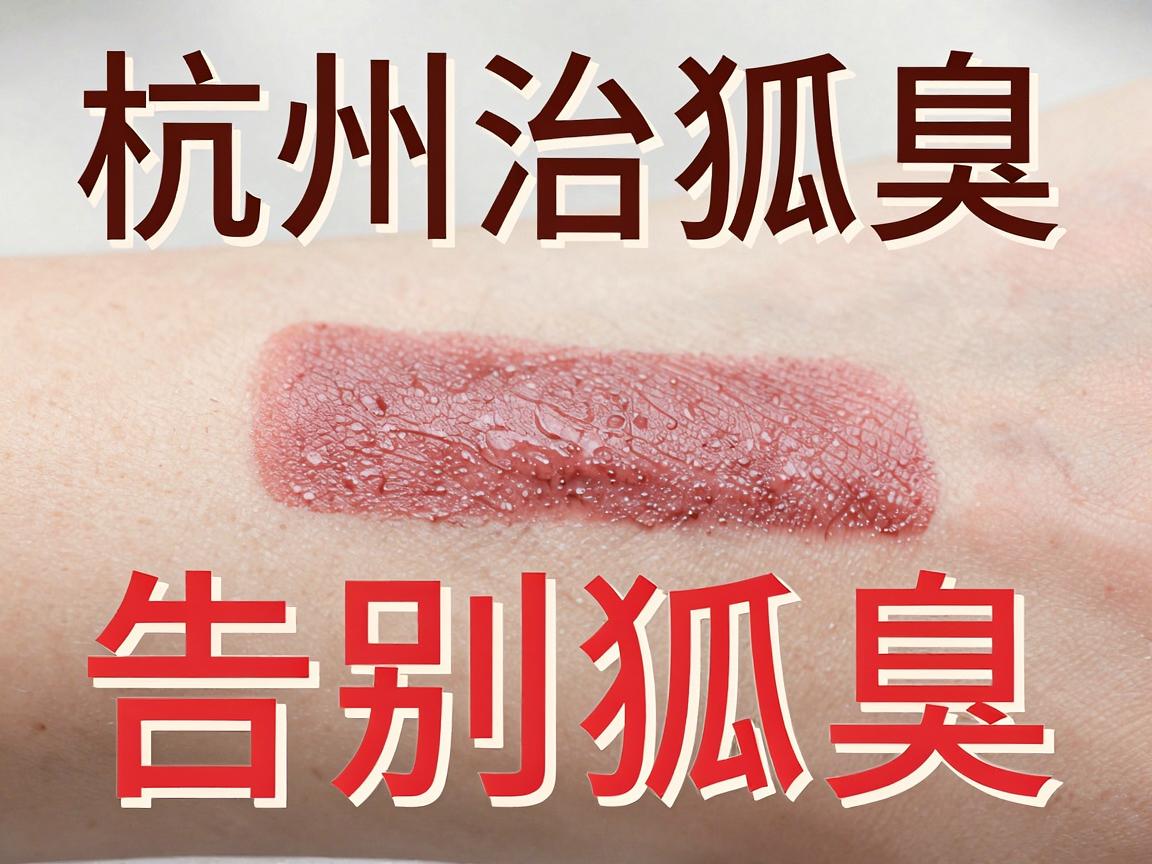 杭州治狐臭手术，告别狐臭，从杭州治狐臭手术开始