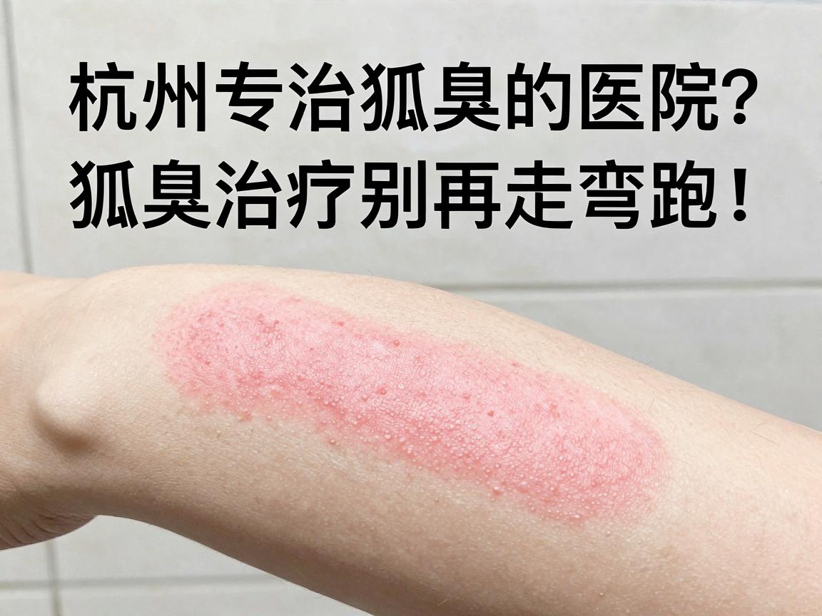 杭州专治狐臭的医院怎么选？狐臭治疗别再走弯路！