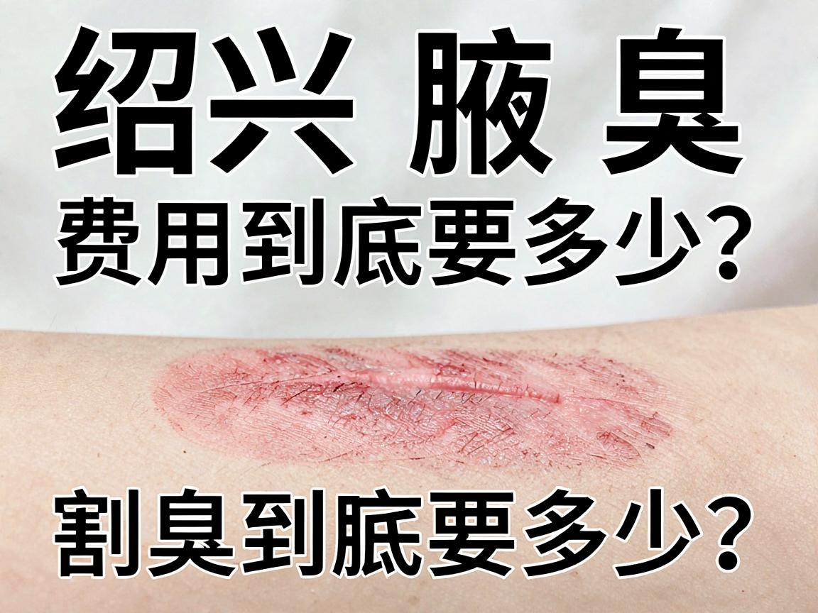 绍兴割腋臭，费用到底要多少？割腋臭前先看懂这份价格清单