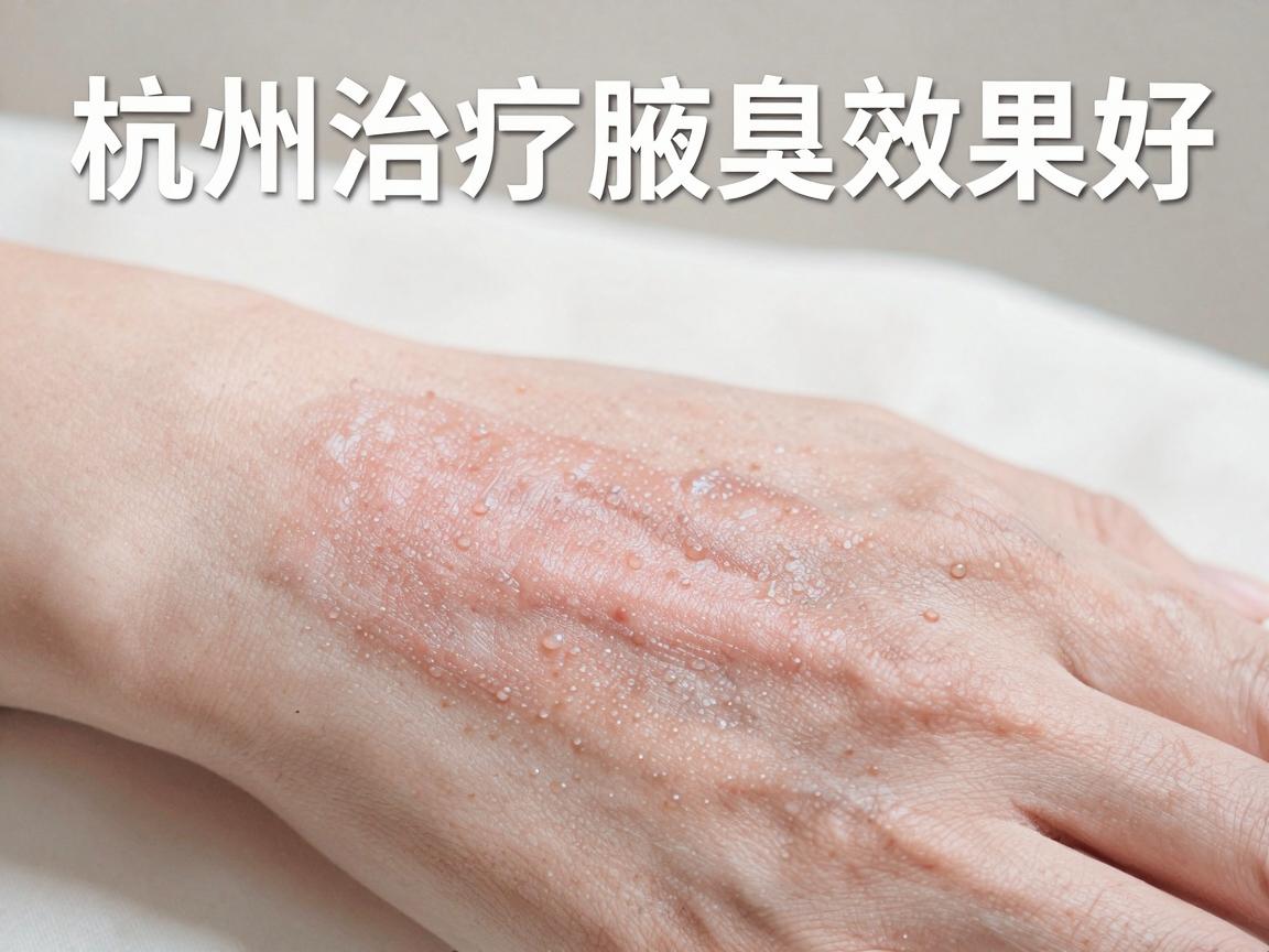 杭州治疗腋臭效果好的医院，选对医院才能根治腋臭