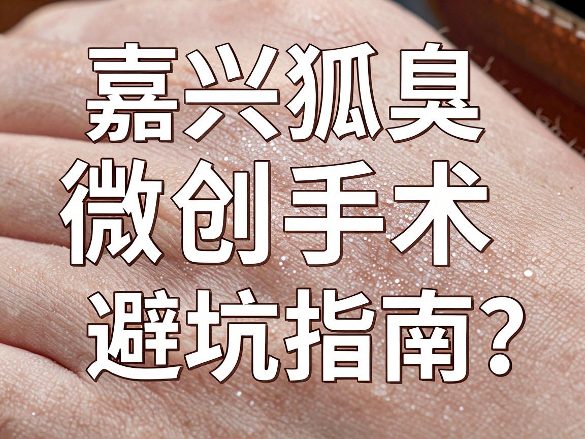 嘉兴狐臭微创手术医院怎么选？嘉兴狐臭微创手术避坑指南