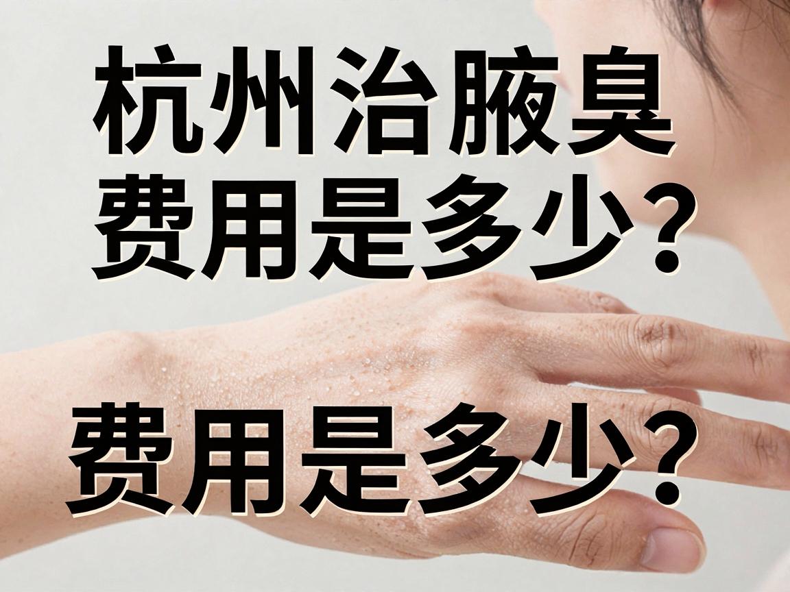 杭州治腋臭费用是多少?一文讲清杭州腋臭治疗费用与性价比选择 杭州治腋臭费用是多少?一文讲清杭州腋臭治疗费用与性价比选择