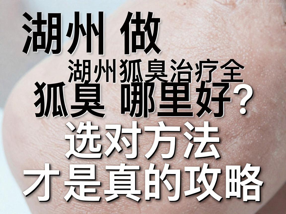 湖州做狐臭哪里好?选对方法才是真的好,湖州狐臭治疗全攻略 湖州做狐臭哪里好?选对方法才是真的好,湖州狐臭治疗全攻略