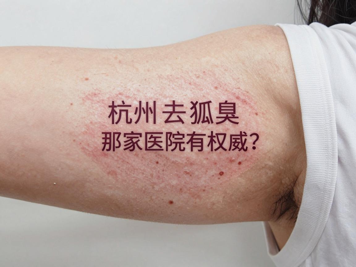 杭州去狐臭那家医院有权威？腋秀腋臭专科的权威性，看完这篇再决定