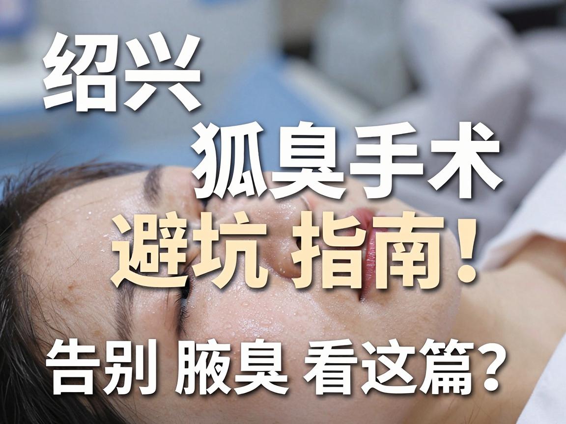绍兴狐臭手术医院怎么选？绍兴狐臭手术避坑指南，告别腋臭看这篇