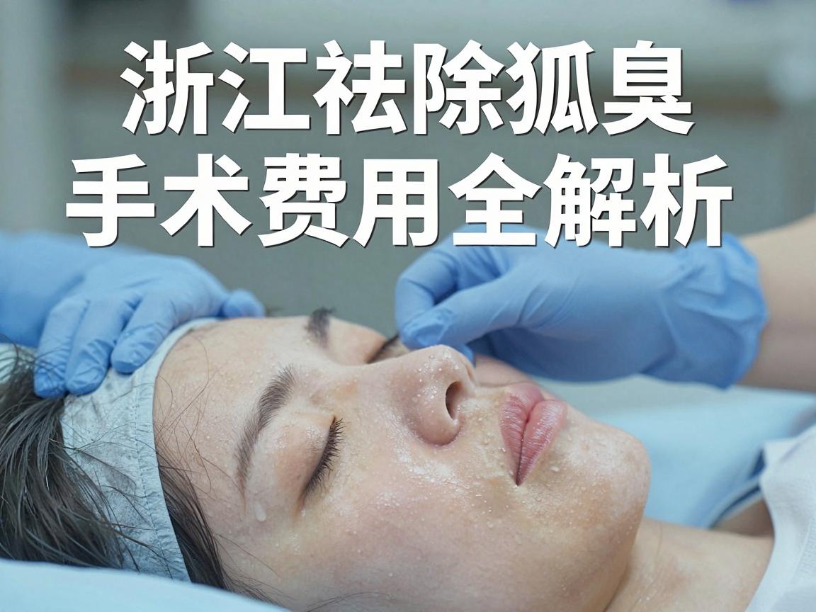 浙江祛除狐臭手术费用全解析，别再为天价祛除狐臭手术费交智商税了