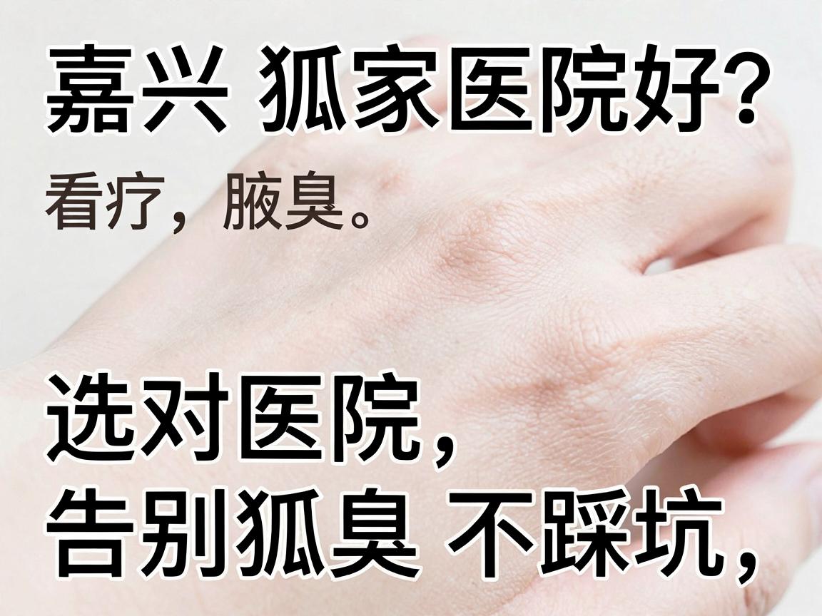 嘉兴看狐臭哪家医院好？选对医院，告别狐臭不踩坑