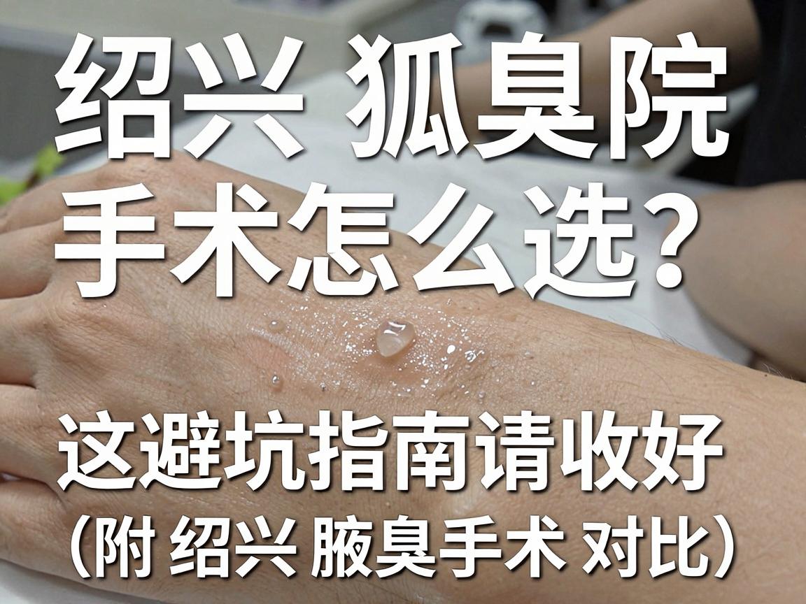 绍兴狐臭手术医院怎么选？这份避坑指南请收好（附绍兴腋臭手术对比）
