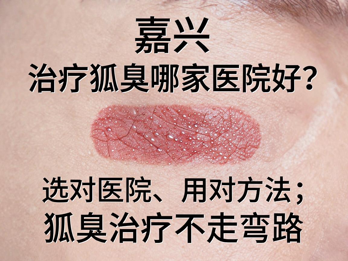 嘉兴治疗狐臭哪家医院好？选对医院、用对方法，狐臭治疗不走弯路