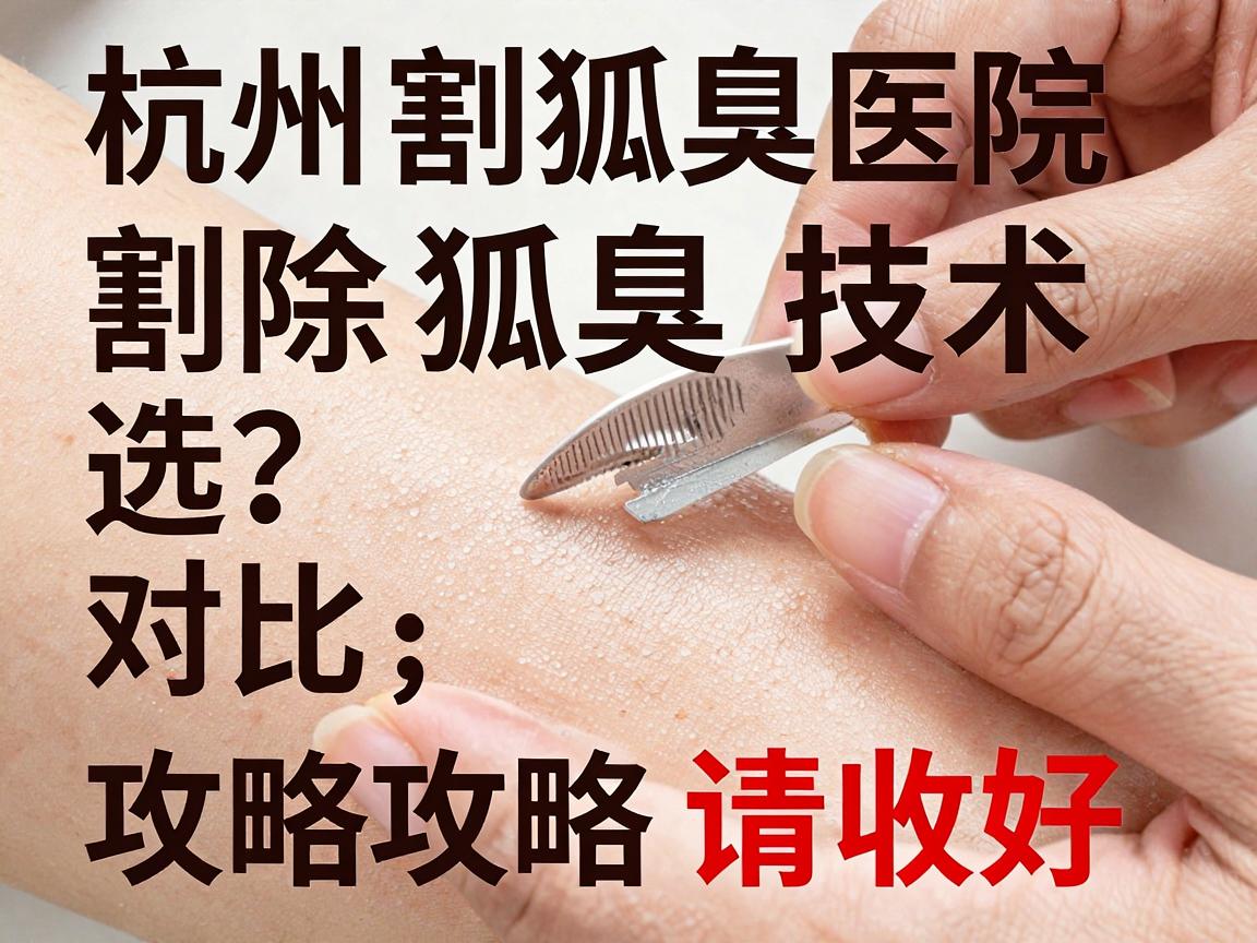 杭州割狐臭医院怎么选?割除狐臭技术对比,这份杭州割狐臭攻略请收好 杭州割狐臭医院怎么选?割除狐臭技术对比,这份杭州割狐臭攻略请收好