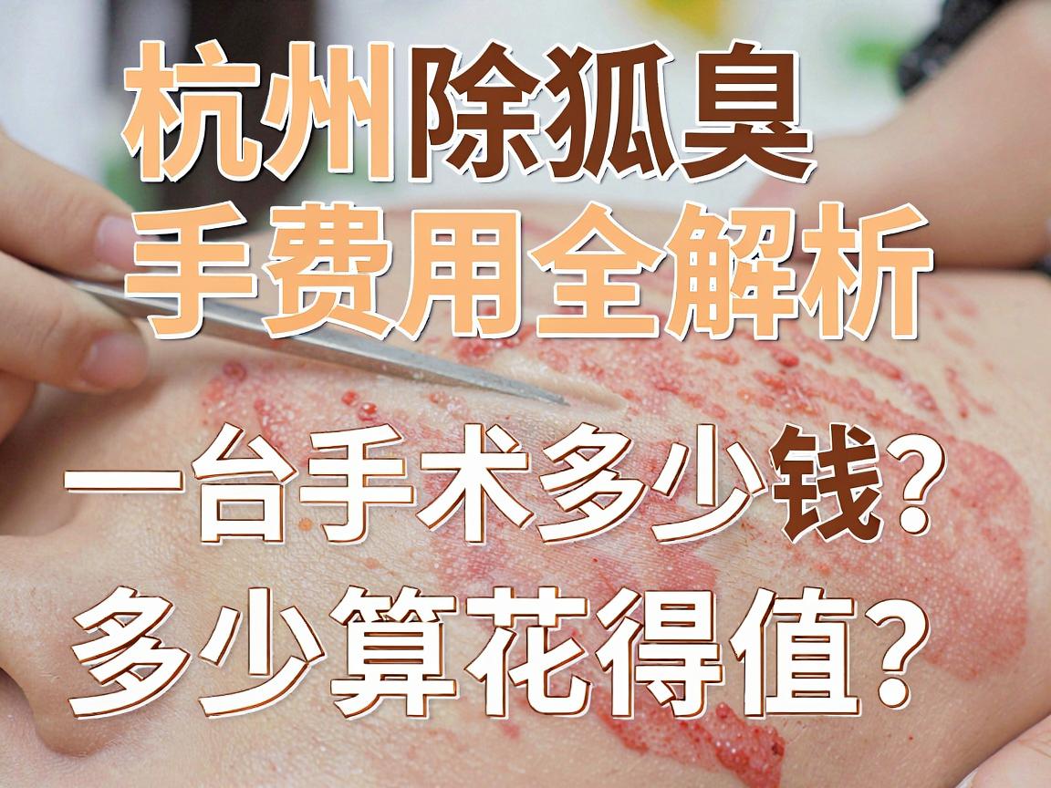 杭州除狐臭手术费用全解析,一台手术多少钱?多少钱才算花得值? 杭州除狐臭手术费用全解析,一台手术多少钱?多少钱才算花得值?