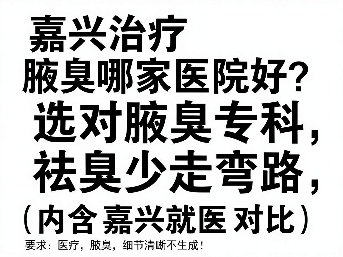 嘉兴治疗腋臭哪家医院好?选对腋臭专科,祛臭少走弯路(内含嘉兴就医对比) 嘉兴治疗腋臭哪家医院好?选对腋臭专科,祛臭少走弯路(内含嘉兴就医对比)