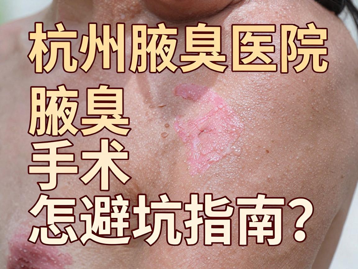 腋臭手术怎么选?杭州腋臭医院排行榜里的避坑指南,选对腋臭医院才是关键 腋臭手术怎么选?杭州腋臭医院排行榜里的避坑指南,选对腋臭医院才是关键