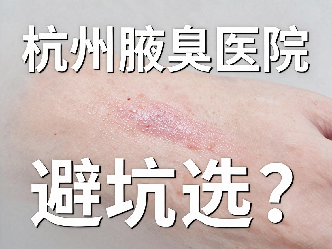 腋臭手术怎么选?杭州腋臭医院排行榜里的避坑指南,选对腋臭医院才是关键 腋臭手术怎么选?杭州腋臭医院排行榜里的避坑指南,选对腋臭医院才是关键