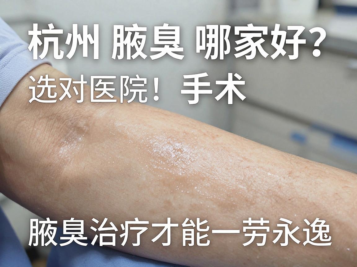 杭州腋臭手术哪家好?选对医院,腋臭治疗才能一劳永逸 杭州腋臭手术哪家好?选对医院,腋臭治疗才能一劳永逸