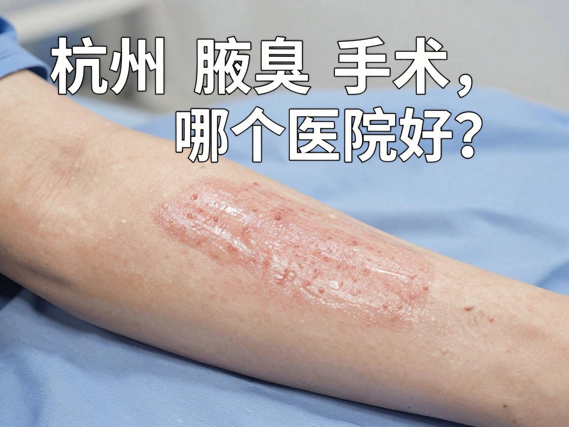 杭州腋臭手术哪个医院好?选对医院,腋臭手术才能少走弯路 杭州腋臭手术哪个医院好?选对医院,腋臭手术才能少走弯路