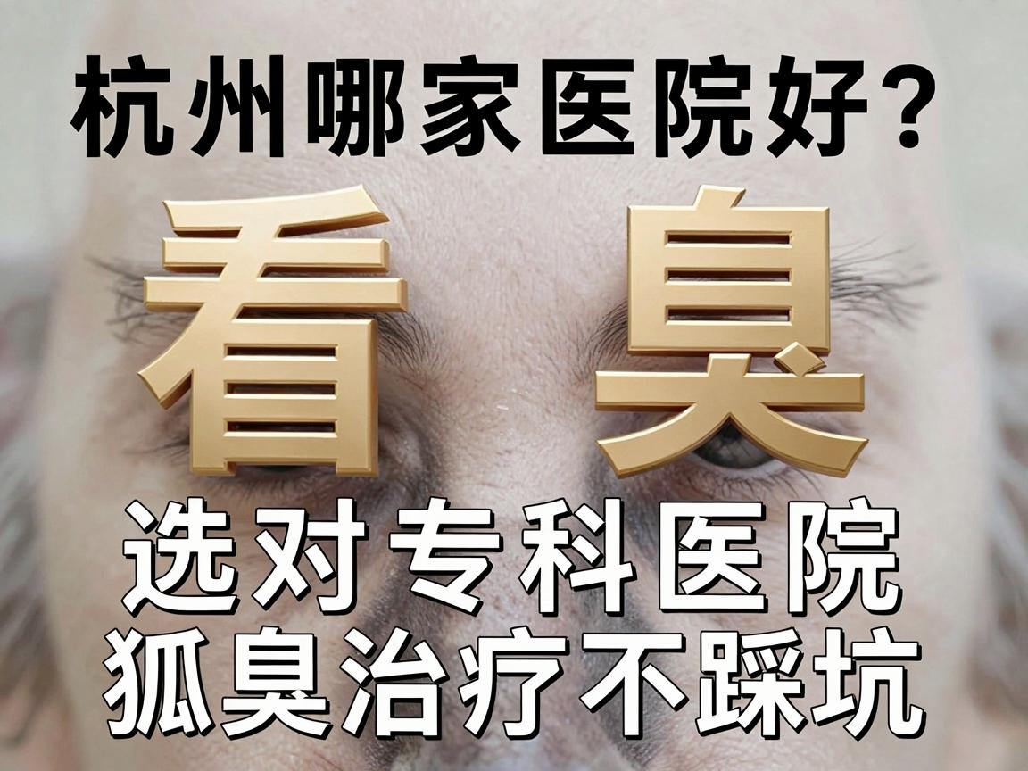 看狐臭,杭州哪家医院好?选对专科医院,狐臭治疗不踩坑 看狐臭,杭州哪家医院好?选对专科医院,狐臭治疗不踩坑