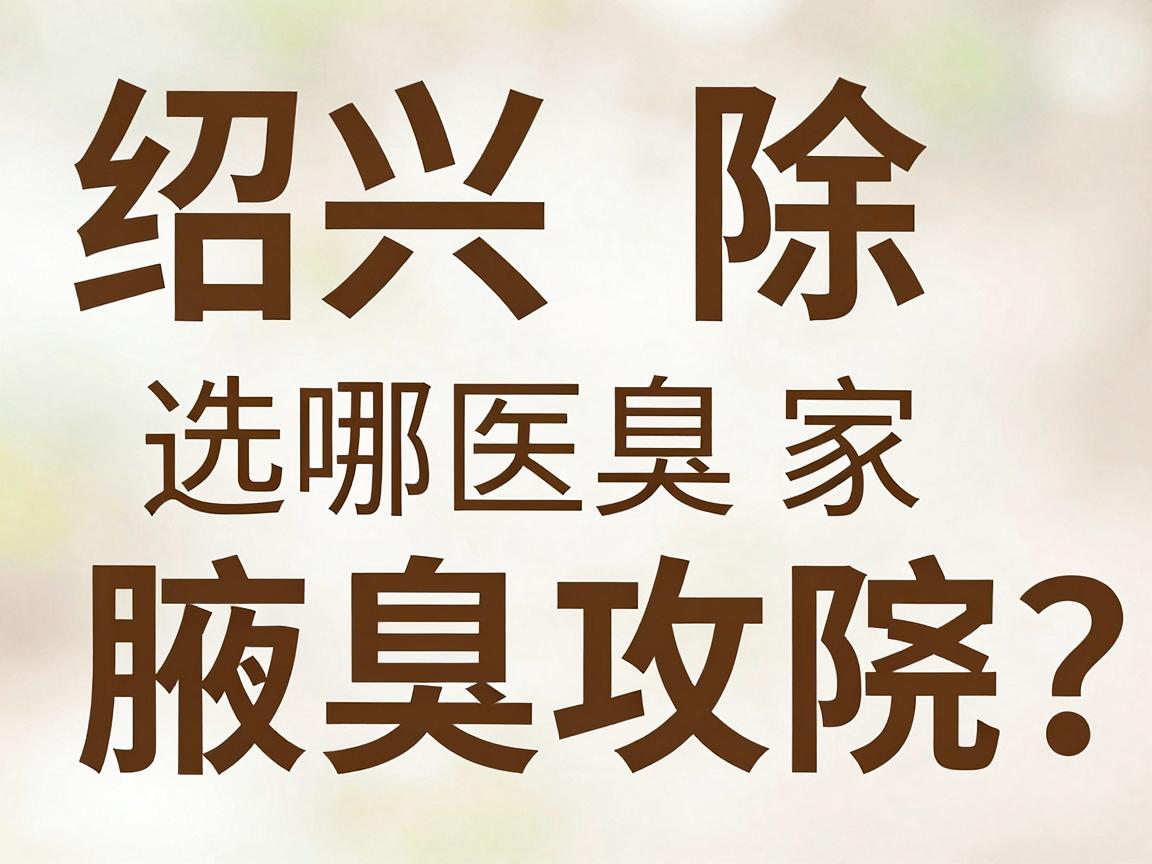 切除腋臭选哪家医院?绍兴切除腋臭医院对比与攻略 切除腋臭选哪家医院?绍兴切除腋臭医院对比与攻略