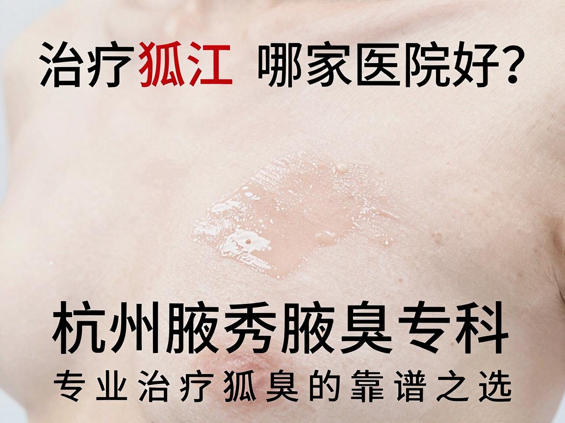 治疗狐臭浙江哪家医院好？杭州腋秀腋臭专科，专业治疗狐臭的靠谱之选
