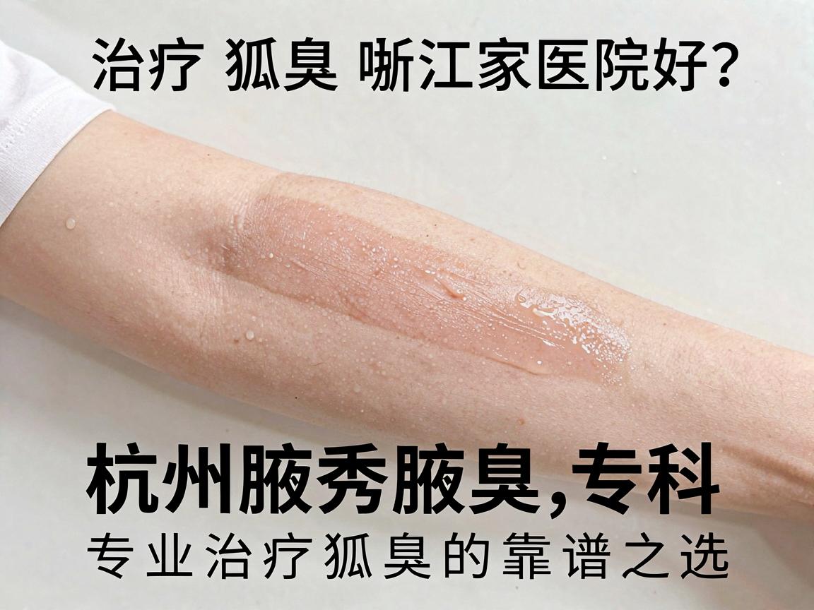 治疗狐臭浙江哪家医院好？杭州腋秀腋臭专科，专业治疗狐臭的靠谱之选