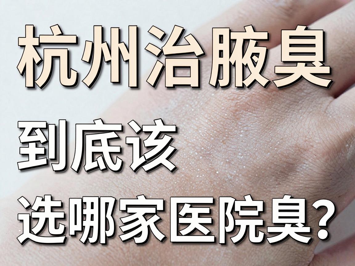 杭州治腋臭，到底该选哪家医院？这份杭州治腋臭医院清单请收好