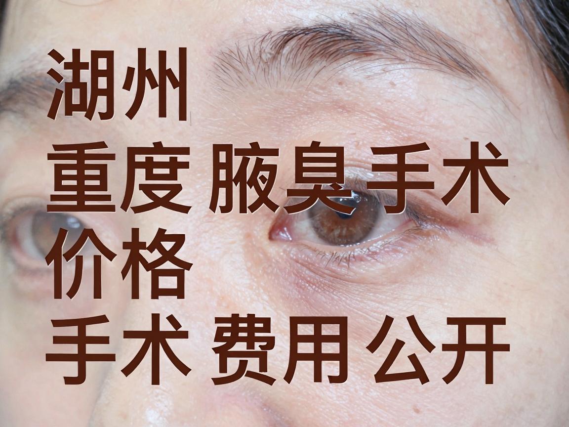 湖州重度狐臭手术费用公开,湖州腋臭手术价格明细与避坑指南 湖州重度狐臭手术费用公开,湖州腋臭手术价格明细与避坑指南