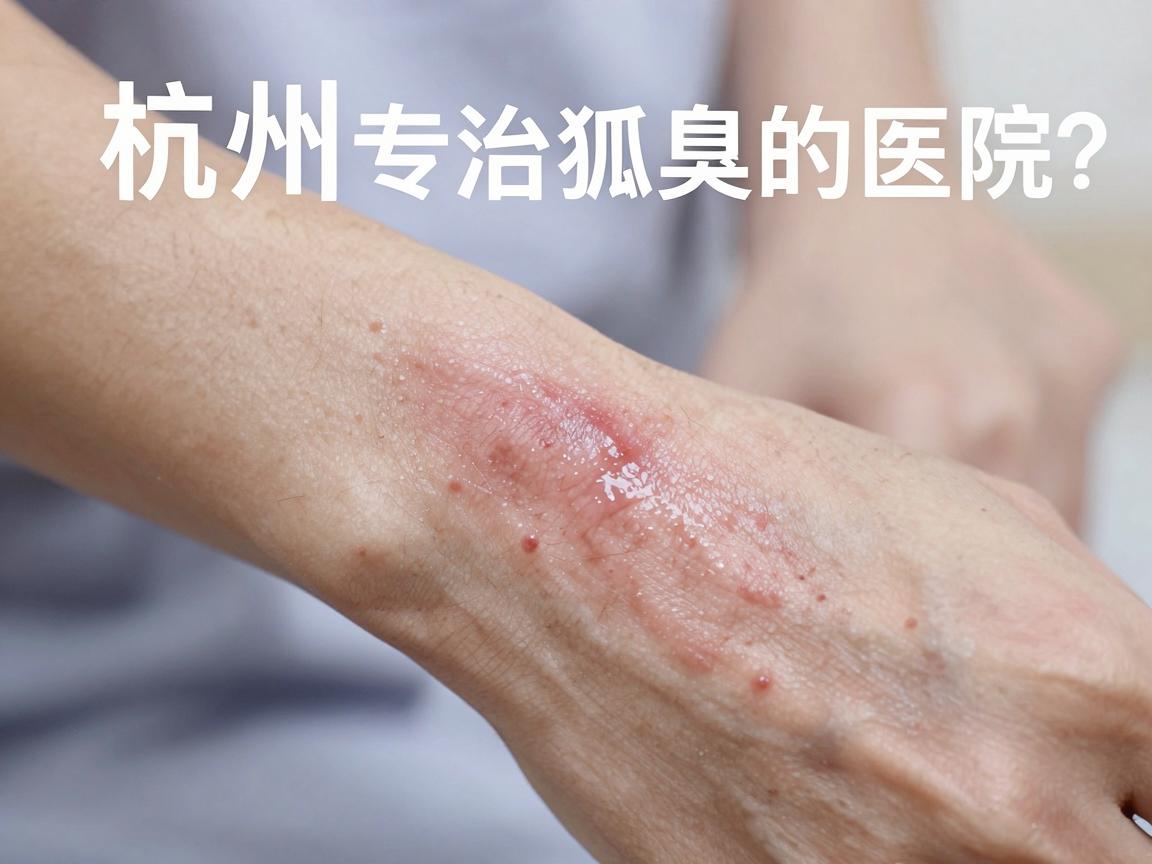 杭州专治狐臭的医院怎么选？别让根治骗局耽误了你的腋下清新