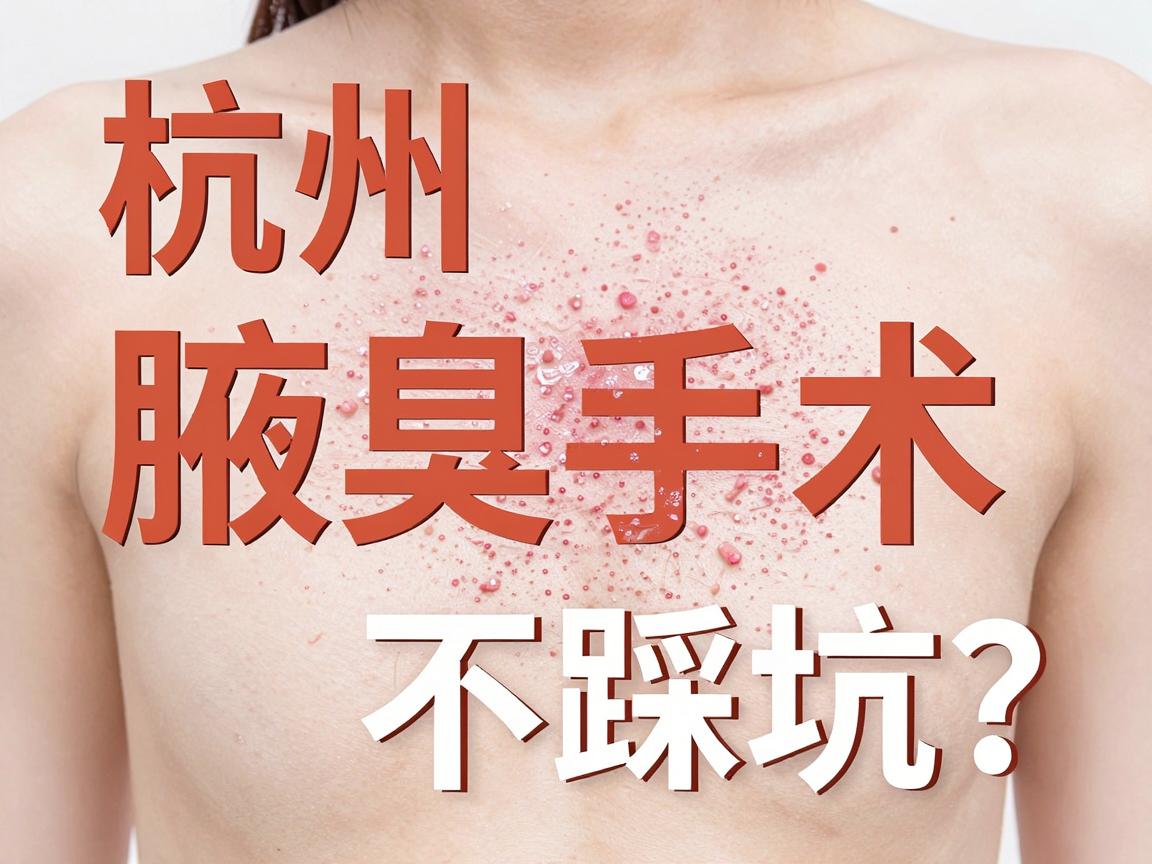 杭州腋臭治疗去哪家医院?腋臭手术医院怎么选才不踩坑? 杭州腋臭治疗去哪家医院?腋臭手术医院怎么选才不踩坑?