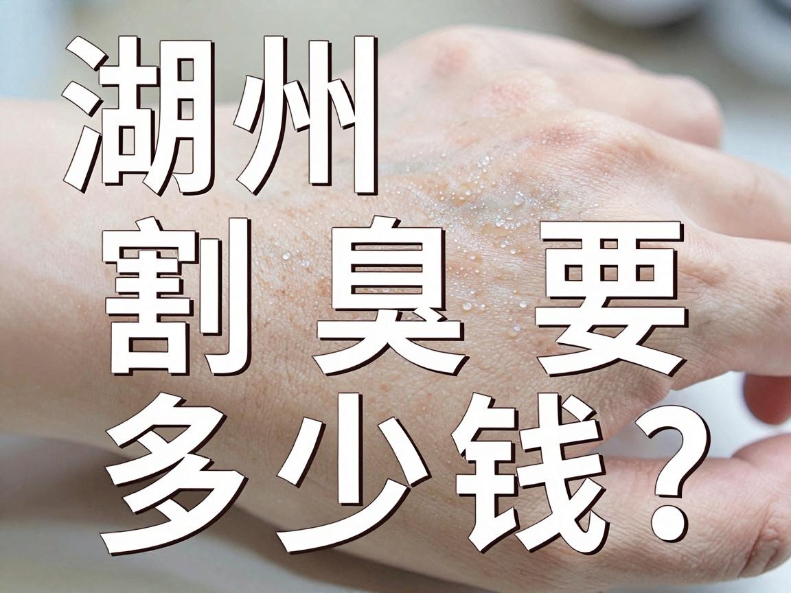 湖州割腋臭要多少钱?一文拆解腋臭手术费用,别被低价坑了 湖州割腋臭要多少钱?一文拆解腋臭手术费用,别被低价坑了