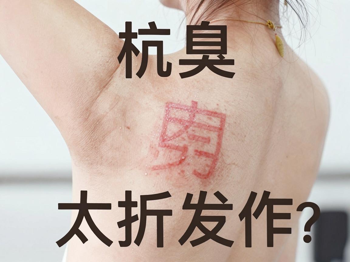腋臭反复发作太折磨？杭州腋秀腋臭专科医生，治疗腋臭，这3个阶段才是关键
