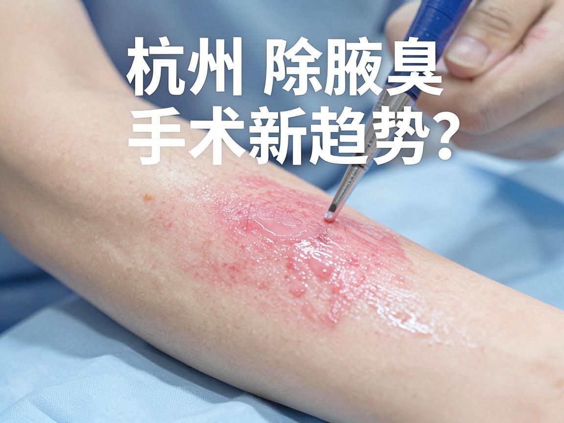 杭州腋臭手术新趋势,美国水刀清创为何成主流?杭州水刀除腋臭全解析 杭州腋臭手术新趋势,美国水刀清创为何成主流?杭州水刀除腋臭全解析